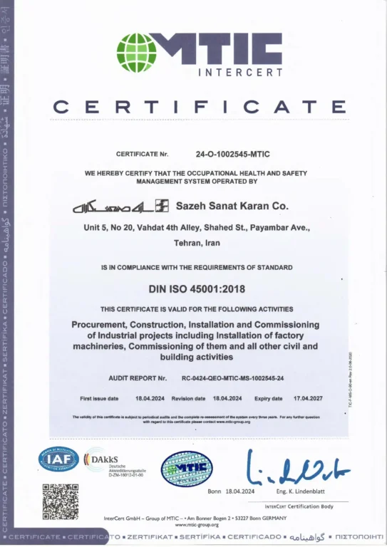 DIN ISO 45001-2018